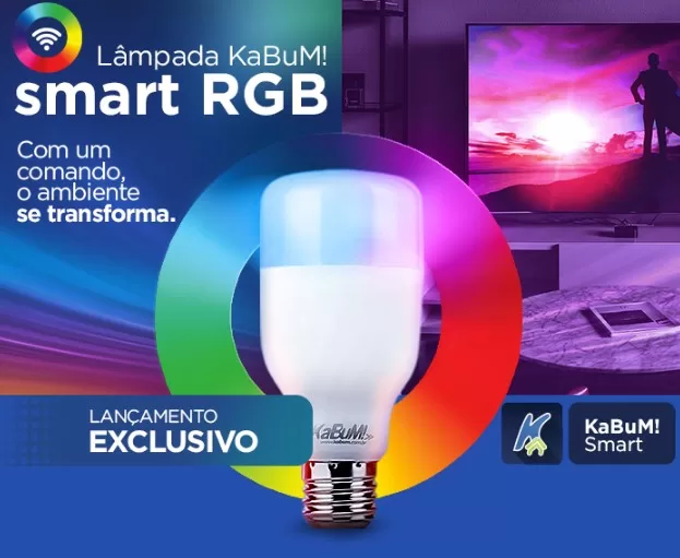 4 -  Lâmpada LED - Kabum Smart