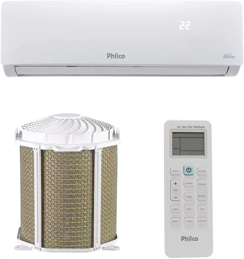 5 -Ar-Condicionado Eco inverter PAC9000ITFM9W Wi-fi - Philco 
