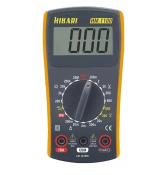 10 - Multímetro Digital Profissional IP67 HM-1100 - Hikari