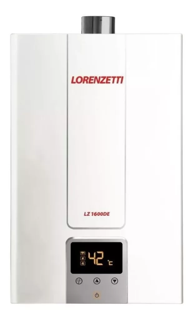 8 - Aquecedor a Gás LZ 1600DE 15 litros - Lorenzetti