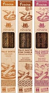8 - Incenso Palo Santo Natural - Nirvana 