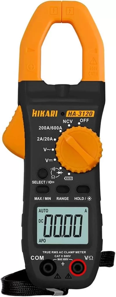 2 - Alicate Amperímetro Digital Ha-3120 – Hikari