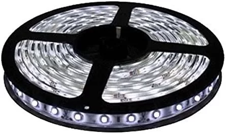 3 - Fita LED Rolo 5 metros Branco Frio 3528 Dupla Face a Prova D'agua – Syna