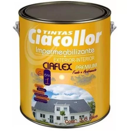 6 - Ciaflex Tinta Emborrachada Branca Gl 3,6 Lt Cores – Ciacollor