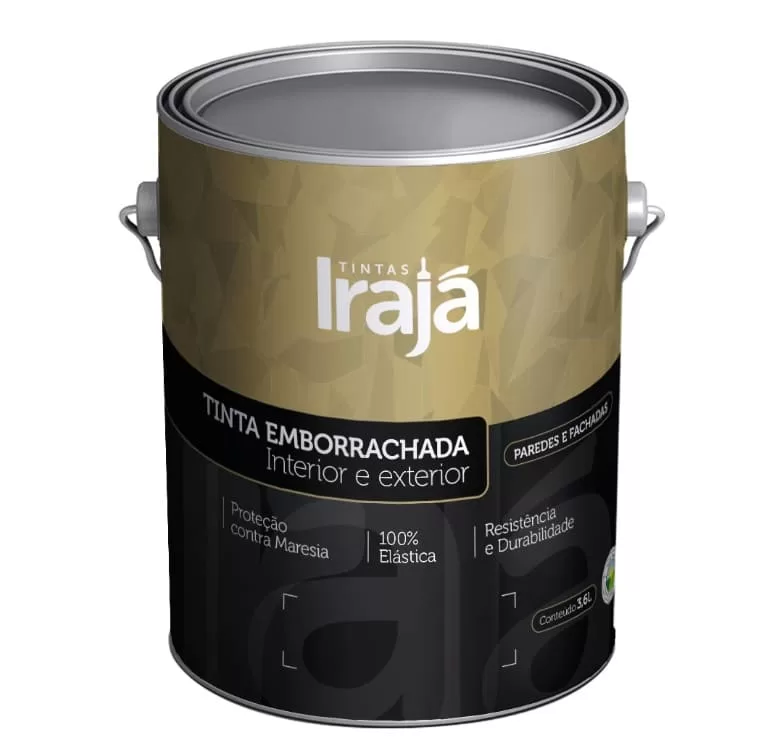 7 - Tinta Acrílica Premium Emborrachada – Irajá