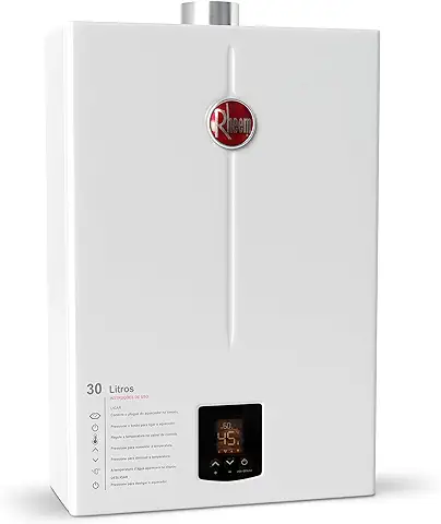 1 - Aquecedor Água a Gás Digital GLP Bivolt Automático - Rheem