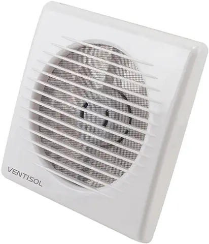 2 - Ventilador Axial Exaustor para Banheiro exb 150mm bivolt premium, Modelo: 12349 - Ventisol