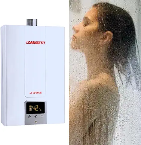 3 - Aquecedor de Água a Gás Digital Bivolt - Lorenzetti