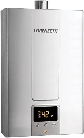 4 - Aquecedor de Água a Gás LZ 1600 Digital, INOX - Lorenzetti