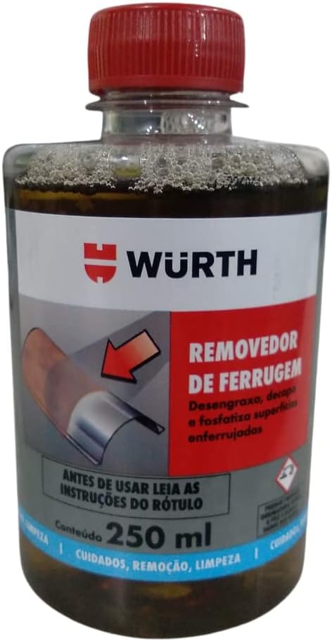 6 - Removedor de Ferrugem 250ml - Wurth