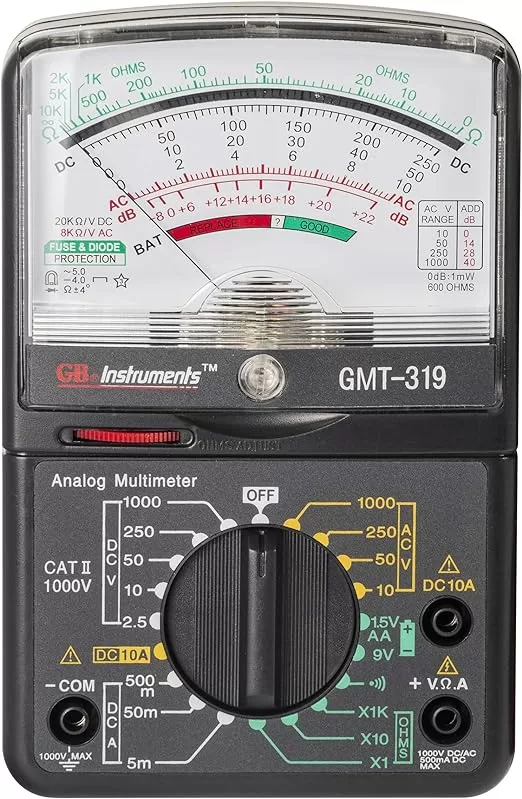 3 - Multímetro GMT 319, RJ 45 e RJ 11, 7 funções/19 faixas, 1000 V- Gardner Bender