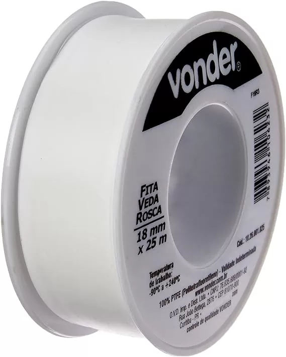 1 - Fita Veda Rosca 18 x 25 M, VDO2181 - Vonder