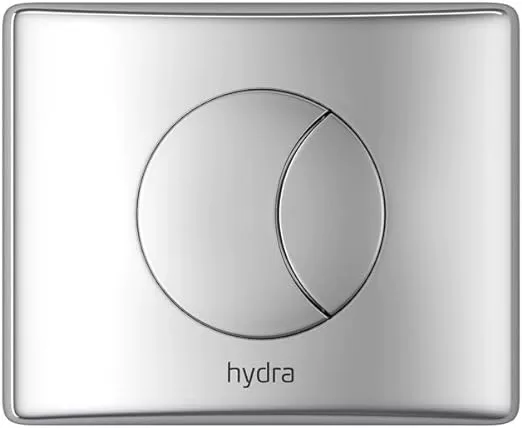 3 - Acabamento para Válvula de Descarga Hydra Duo 4900.C.DUO, Cromado - Deca